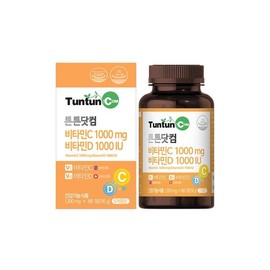 Tunton.com [Half Club/Tunton.com] Tunton.com Vitamin C 1000mg Vitamin D 1000IU (6 months worth), Vitamin C 1000mg Vitamin D 1000IU/6 months worth / 튼튼닷컴 [하프클럽/튼튼닷컴]튼튼닷컴 비타민C 1000mg 비타민D 1000IU (6개월분), 비타민C 1000mg 비타민D 1000IU/6개월분