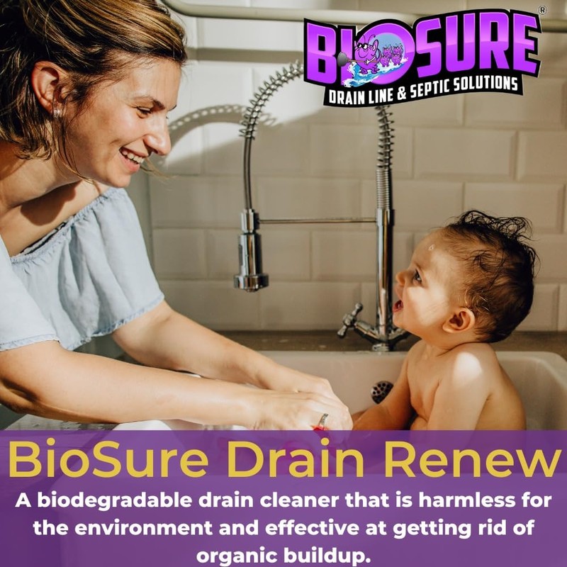 DRAIN RENEW Drain Line Maintenance and Septic Tank Treatment: The