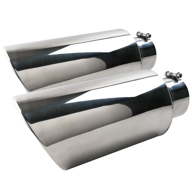 RP Remarkable Power, 5" Inlet 8" Outlet 19" Long Stainless