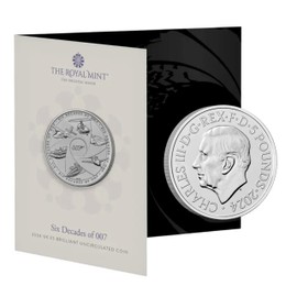 2024 Six Decades of Bond - Completer £5 UK Brilliant Uncirculated Mint Pack