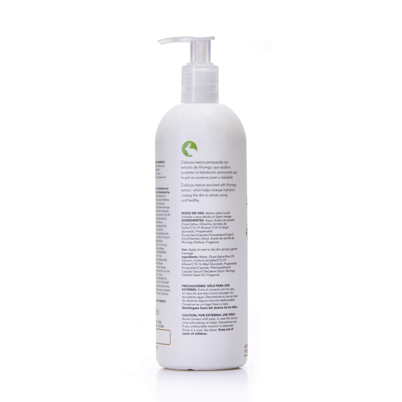 Zermat Naturalezza, Moringa Body Cream, Skin Moisturizer, 16.9 Fl, Oz.