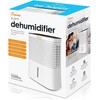 Crane Compact Dehumidifier for 300 Sq Ft Rooms, 0.5 Gallon