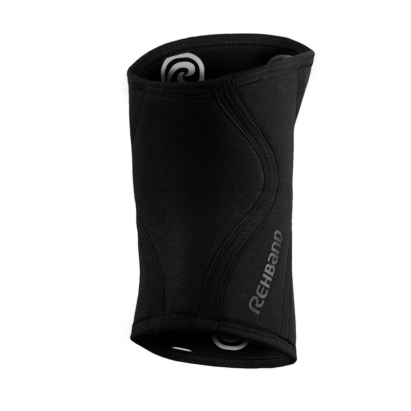 Rehband Rx Knee Support 7 mm for Weightlifting, Powerlifting, Colour: