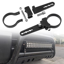 Tube Clamps Mounting Brackets ADTOPI 2’’ Bull Bar Roll Cage Light Bar Mounts for LED Bar Work Lamps Fog Lamps Off Road Lights Fit for UTV ATV Offroad Truck, 2pcs …
