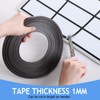 Tellegloww Black Magnetic Tape Roll Thin Strips, Magnetic Board Dividers