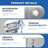 HOMOTEK 2 Pack Commercial Heavy Duty Door Roller Catch, Drive