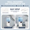 Automatic Mouthwash Dispenser – 700ML Touchless, Wall-Mount or Countertop, 3