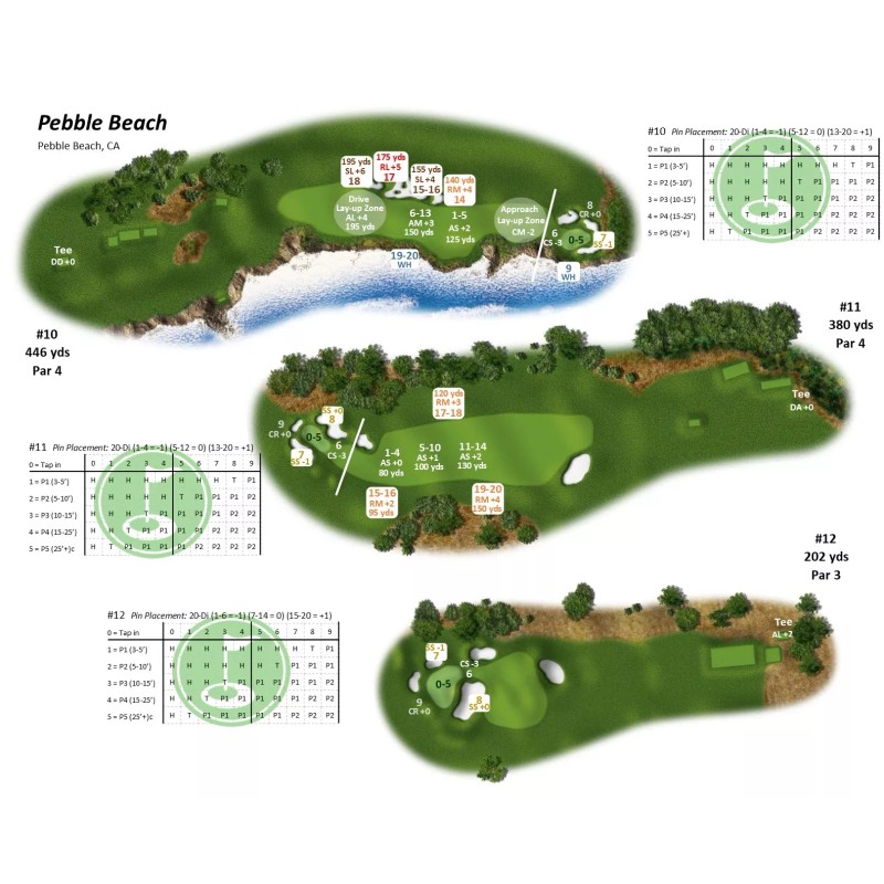 DICE NUTZ PRO GOLF Board Game w/ 3 Famous Courses