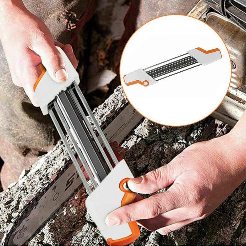 AIMALL 2-in-1 Chainsaw Teeth Quick Sharpener File for STIHL .325"
