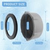 BUTITNOW Replacement Drain Valve Caps, Grey Replacement Drain Valve Caps
