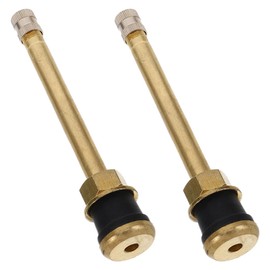 Alipis Truck Valve Stem Accessories 2pcs Straight Valve Stems Tubeless Design Leakproof for Buses Cars