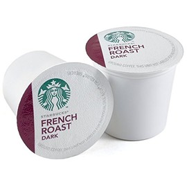 Starbucks Coffee K-Cup Pods, French Roast, Dark Roast Coffee, Notes of Dark Caramel & Sweet Smoke, Keurig Genuine K-Cup Pods, 24 CT K-Cups/Box (Pack of 2 Boxes)