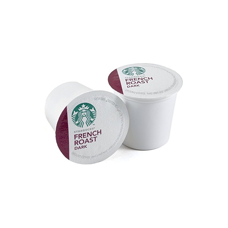 Starbucks Coffee K-Cup Pods, French Roast, Dark Roast Coffee, Notes