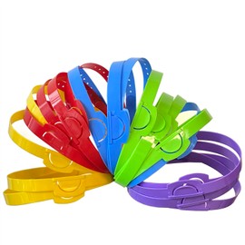 Diycoming 20pcs Adjustable Headbands Only,Replace or Add to your headbands game，Can Insert Card and Classroom Activities Paper
