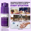 Nailene Ultra Quick Nail Glue - Durable, Easy to Apply