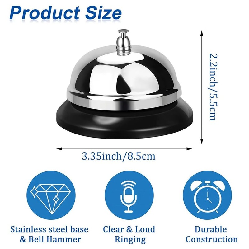 2 Pack Bell Table Bell Table Bell Bell Reception Bell