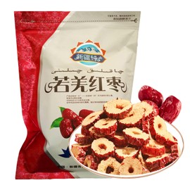 500g Dried Dates Dried Jujube Slice,Dried Red Date Slices,Pitted Dates for Snacking and Baking, Premium Quality Dried Dates for Healthy Living…
