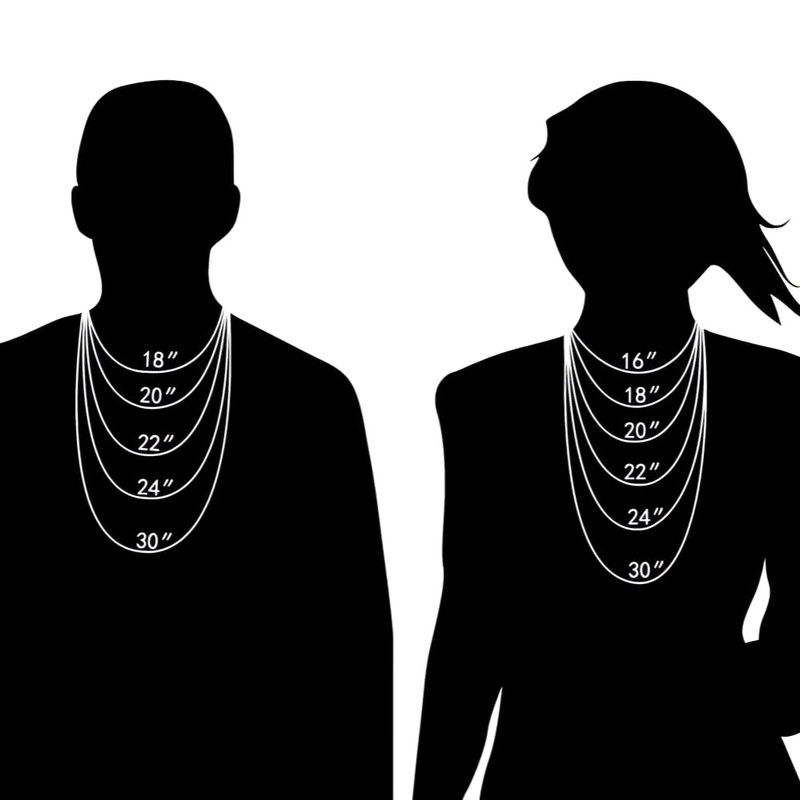 Nareteri 14K Yellow Gold Solid Box Chain Necklace for Women