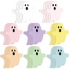 Ctosree 40 Pack Halloween Ghost Sticky Notes 8 Pastel Color