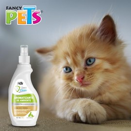 Fancy Pets Deep Clean Aromatizante con Neutralizador de Malos Olores para Perros y Gatos con 250 Mililítros