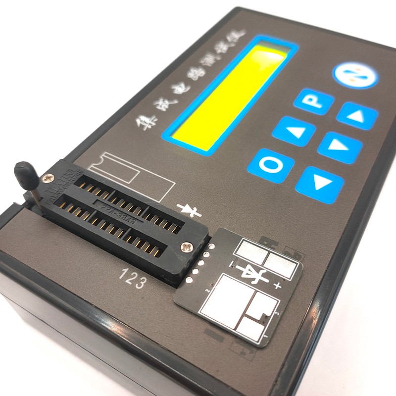 Handheld Rechargeable LED Integrated Circuit Tester Multifunction Chip Tester Transistor