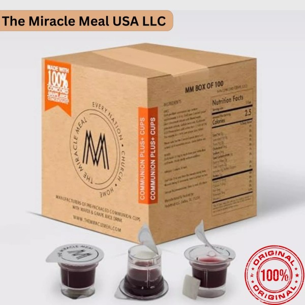 The Miracle Meal Miracle Meal Communion Plus + Cups 100%