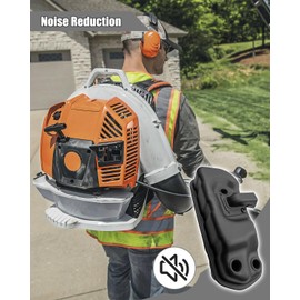 Muffler Assembly Fit for Stihl BR800 BR800C BR 800 C-E BR800X Backpack Blower, Leaf Blower Muffler Replace 4283 140 0611 4283-140-0611