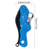 Self Braking Stop Descender Aluminium Alloy 150kg Bearing Capacity Hand