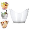 Wine Chiller & Party Beverage Tub， Clear Acrylic Food Grade