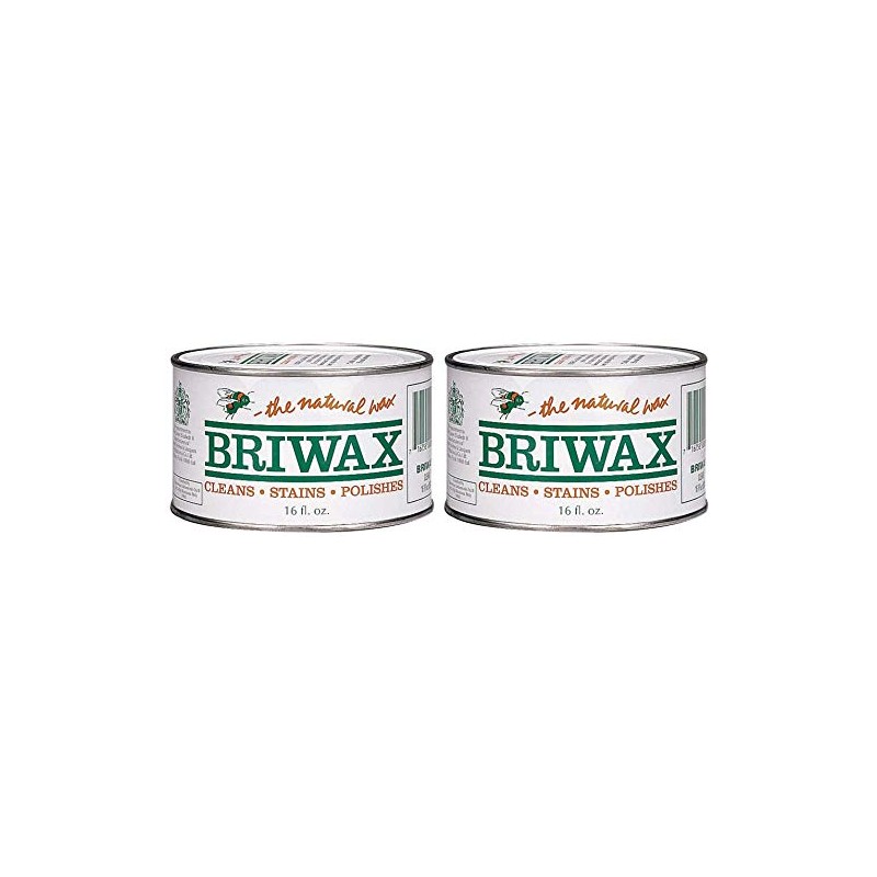 ANGIEHAIE Briwax Furniture Wax Polish-Clear (Тwо Расk)