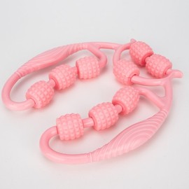 Hamstring Achilles tendon massage calf muscle reduction roller pink / 햄스트링 아킬레스건 마사지 종아리알빼기 롤러 핑크