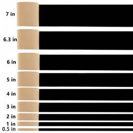 Mesheshe 1/2 in x 16ft Self Adhesive Polyester Felt Tape, Thin Velvet Tape Roll with Adhesive Backing for Projector Screen Border Absorbs Light, Brightens Image (Black)