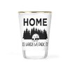 Camping Shot Glass Gift Gifts Camper Shotglass Glasses Glassware Home