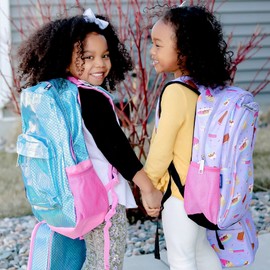 Wildkin 15-inch Kids Backpack – Durable, Padded, Adjustable for School & Travel - Sweet Dreams