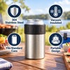Stainless Steel Insulated Can Cooler – Double Wall Vacuum Beverage