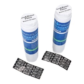 2 x LUTH Premium Profi Parts Water Filter Internally Compatible with Siemens 11034151 UltraClarity® for Fridge Freezer SideBySide Freezer