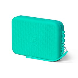 ICONIX Cosmetic Bag for Women - Spacious and Chic, Perfect for Organizing Your Makeup, Ideal for Sea, Home, Pool, Zipper Bag in Various Colours, Tiffany, Minimal