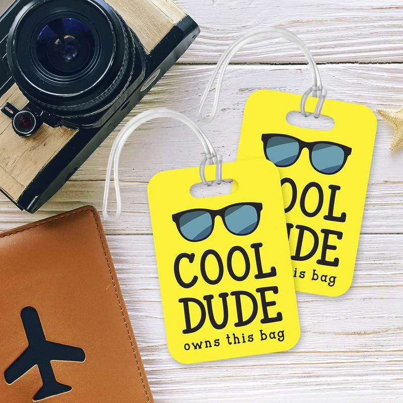 LT148 Cool Dude Owns This Bag Novelty Funny Unique Designer