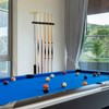 Jetisva 6 Pool Cue Holder Wall Mounted Pool Cue Rack