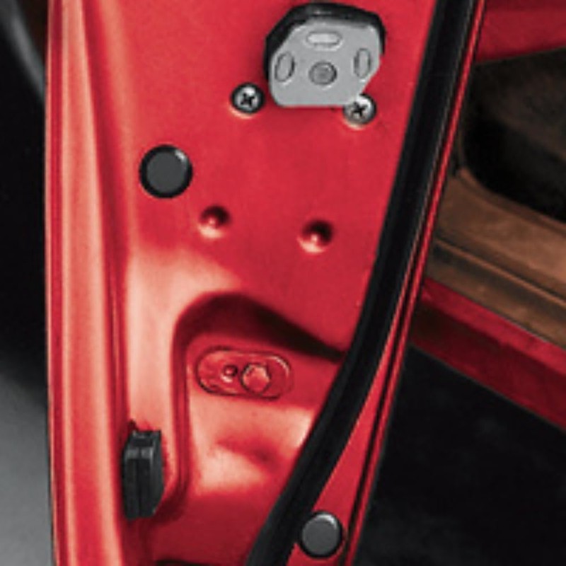 2" 2 inch Flush Mount Black Plastic Body and Sheet