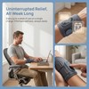 Infrared Red Light Therapy Wrist Brace, Right Left Hand Red
