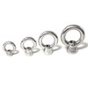 NIDAYE 3/8" UNC Marine Grade Lifting Eye Nut, 316 Stainless