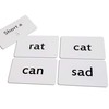 50 Laminated Pre-Phonics CVC Picture Reading Cards