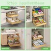 LUHENPING No Drill Pull Out Drawers for Cabinets, 20" W