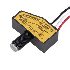 12V to 50VDC Photocell Light Sensor Control Switch, Auto ON/OFF