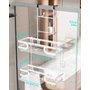 HapiRm Shower Caddy Over Door- Hanging Shower Organizer with 14
