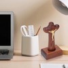 Wood Baptism Crosses Natural Texture Magnetic Standing Exquisite Polishing Carved