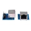 Teansic 2PCS RJ45 Breakout Board with LED Lights,8P8C Female Socket