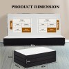 NEWBULIG 4" Tri-fold Memory Foam Mattress, Foldable Portable Floor Bed,Washable