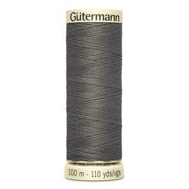 Gutermann 100P-112 Sew-All Thread 110 Yards-Grey